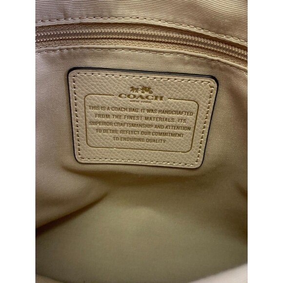 Coach Christie Carryall Purse Leather Exotic Embossed Leather Straps Crossbody - Picture 11 of 16